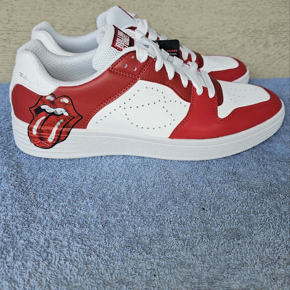 Skechers Mark Nason Palmilla The Rolling Stones Logo Sneakers Men's Size 10.5